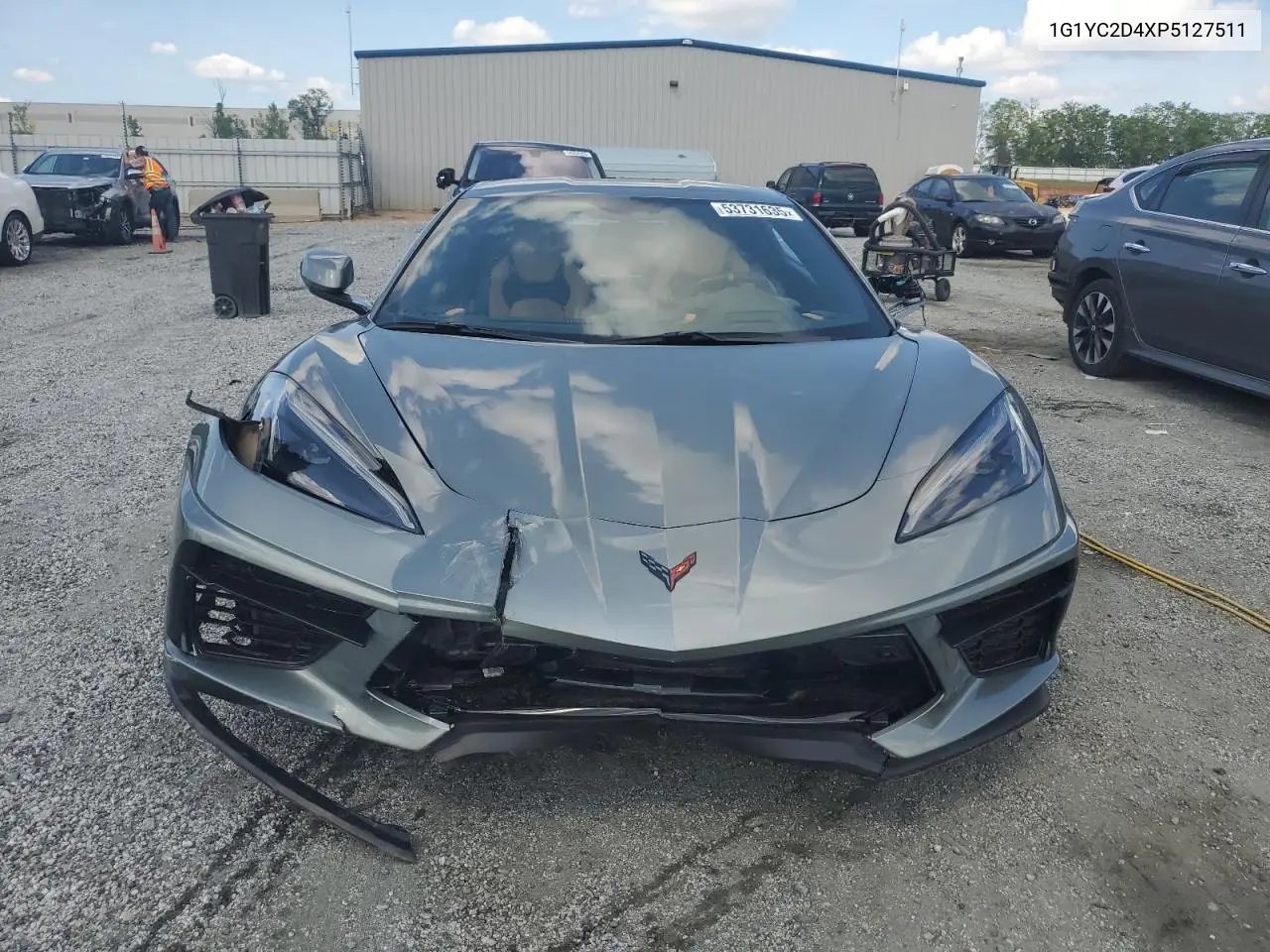 Auction sale of the 2023 Chevrolet Corvette , vin: 1G1YC2D4XP5127511, lot number: 53731635