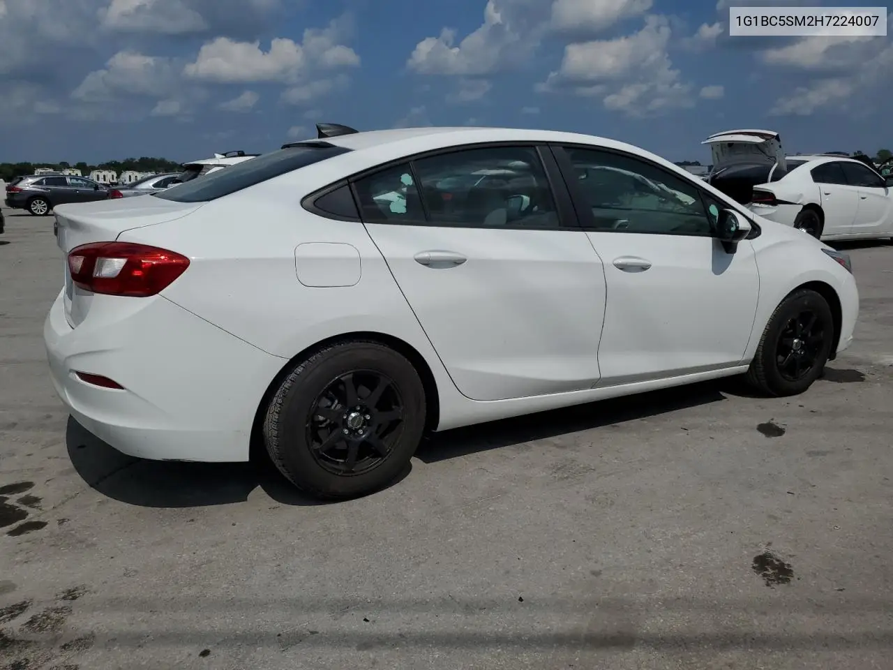 Auction sale of the 2017 Chevrolet Cruze , vin: 1G1BC5SM2H7224007, lot number: 62718655