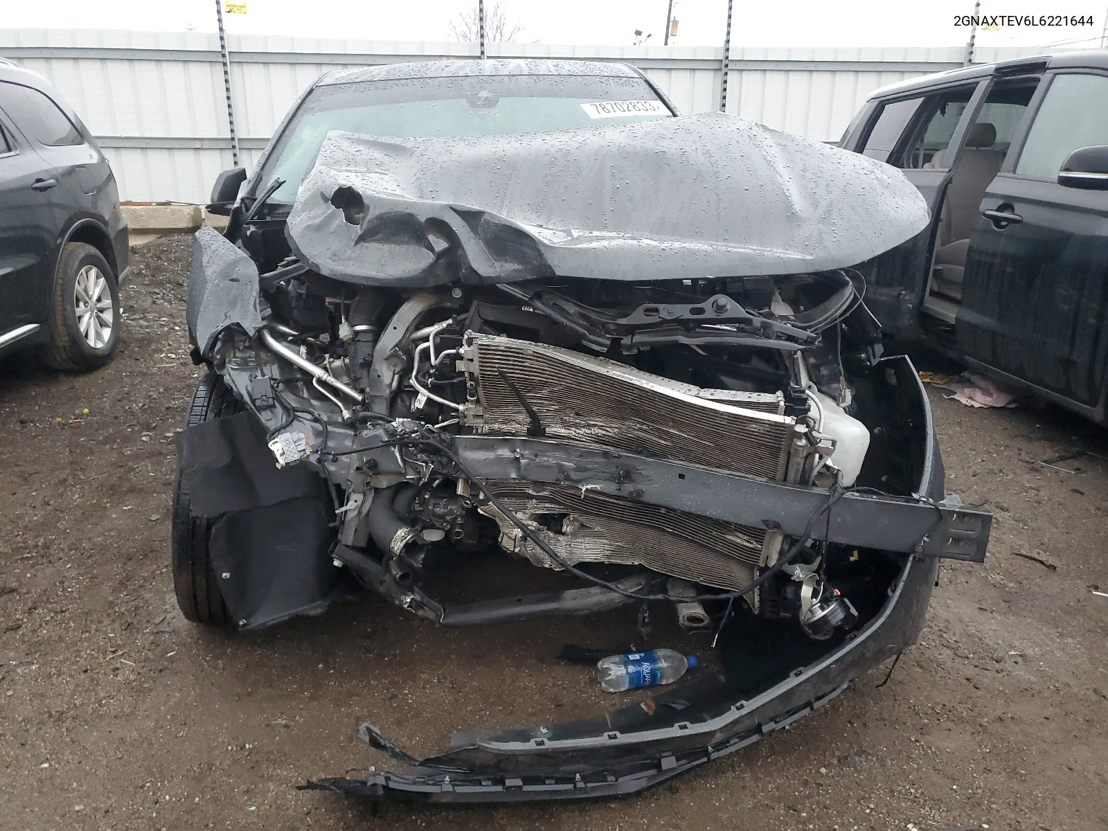Auction sale of the 2020 Chevrolet Equinox , vin: 2GNAXTEV6L6221644, lot number: 78702833