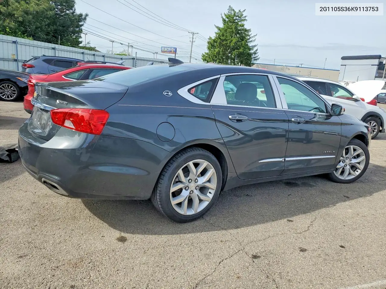 Auction sale of the 2019 Chevrolet Impala , vin: 2G1105S36K9113753, lot number: 50528826
