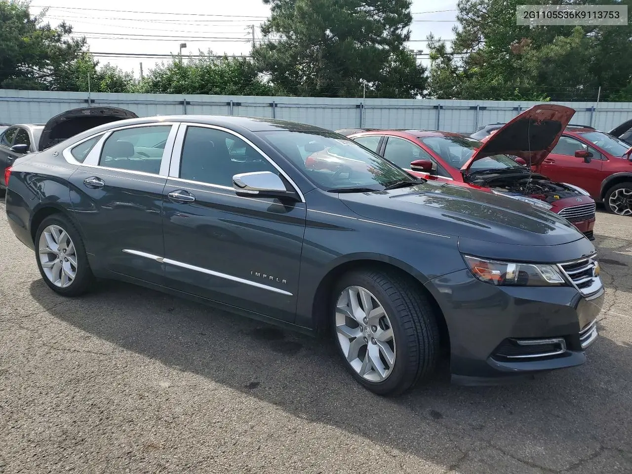 Auction sale of the 2019 Chevrolet Impala , vin: 2G1105S36K9113753, lot number: 50528826