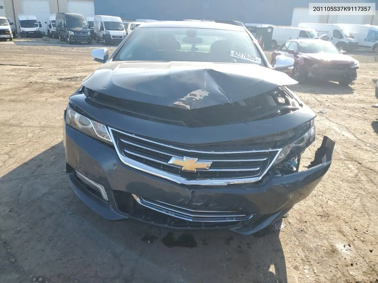 Auction sale of the 2019 Chevrolet Impala , vin: 2G1105S37K9117357, lot number: 62270405