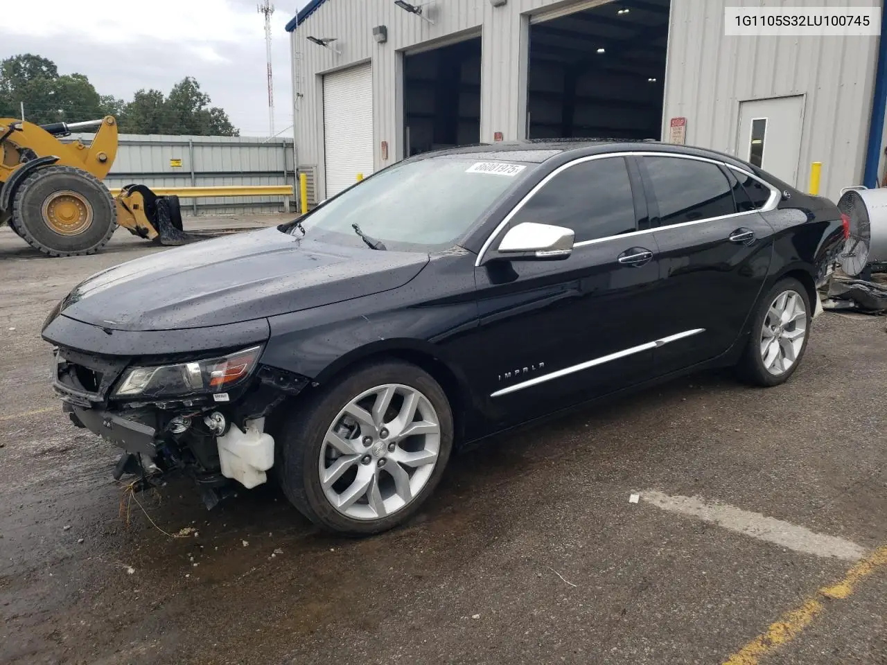 Auction sale of the 2020 Chevrolet Impala , vin: 1G1105S32LU100745, lot number: 86081975