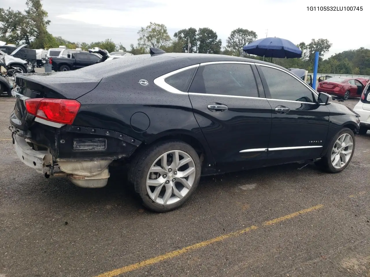 Auction sale of the 2020 Chevrolet Impala , vin: 1G1105S32LU100745, lot number: 86081975