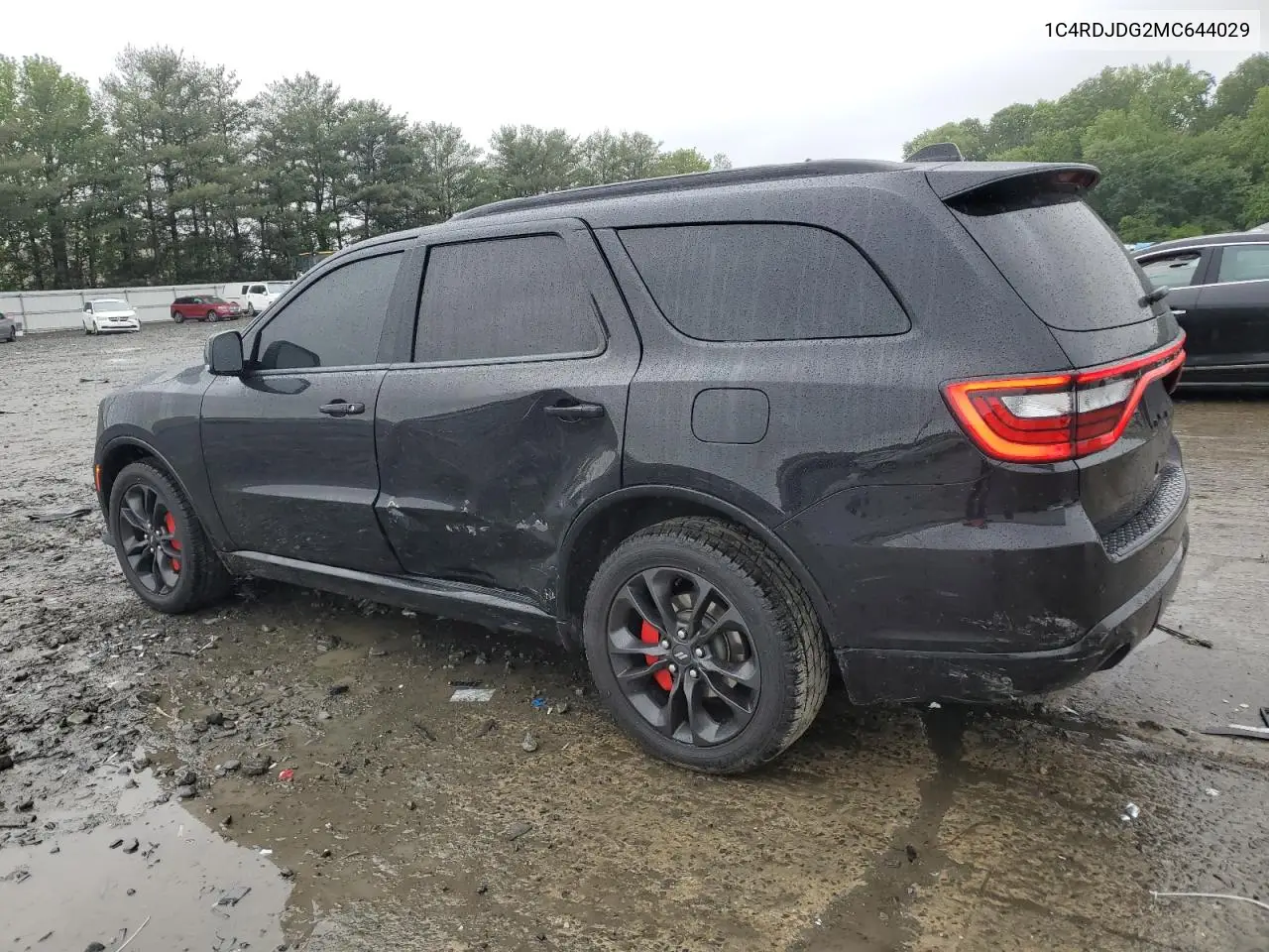Auction sale of the 2021 Dodge Durango , vin: 1C4RDJDG2MC644029, lot number: 57954135