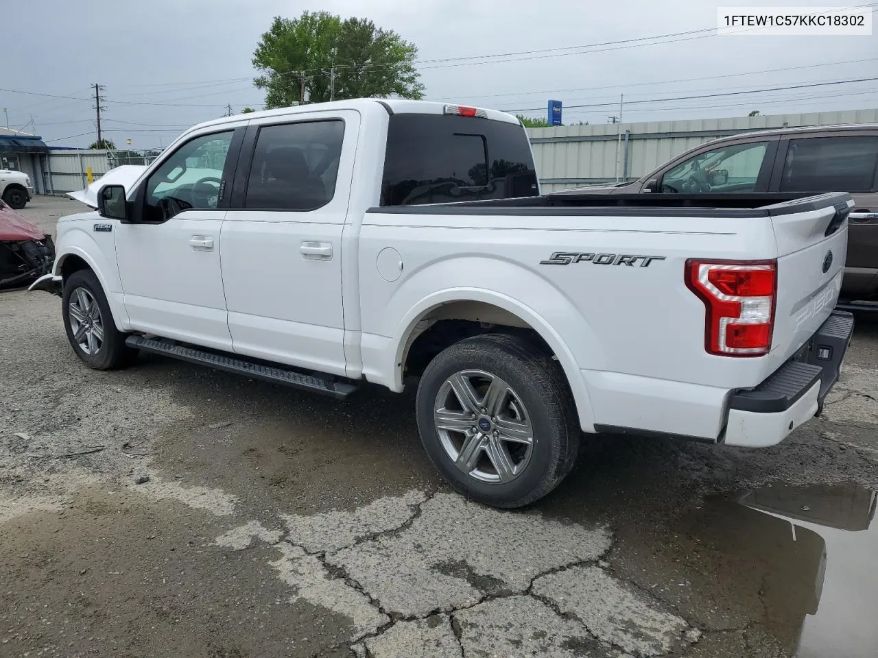 Auction sale of the 2019 Ford F 150 , vin: 1FTEW1C57KKC18302, lot number: 49598224