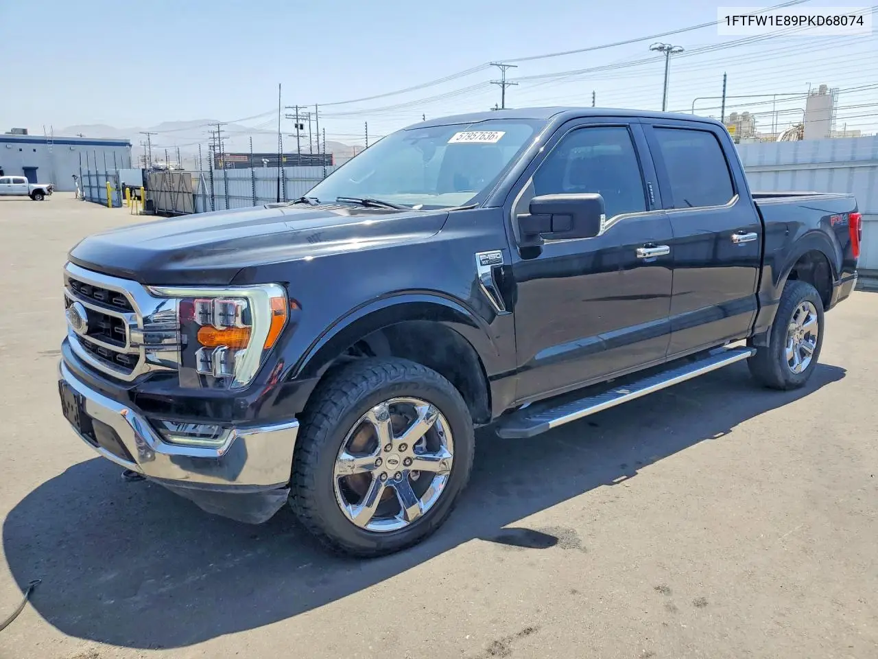 Auction sale of the 2023 Ford F 150 , vin: 1FTFW1E89PKD68074, lot number: 57957636
