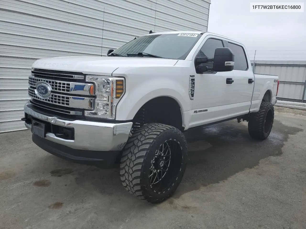 Auction sale of the 2019 Ford F250 , vin: 1FT7W2BT6KEC16800, lot number: 52012184