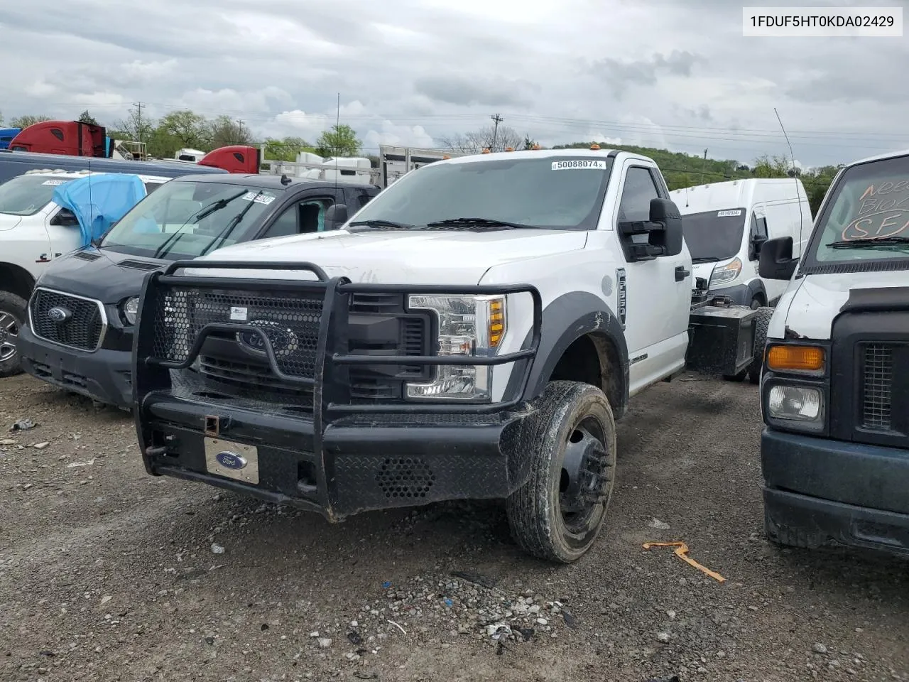 Auction sale of the 2019 Ford F550 , vin: 1FDUF5HT0KDA02429, lot number: 50088074
