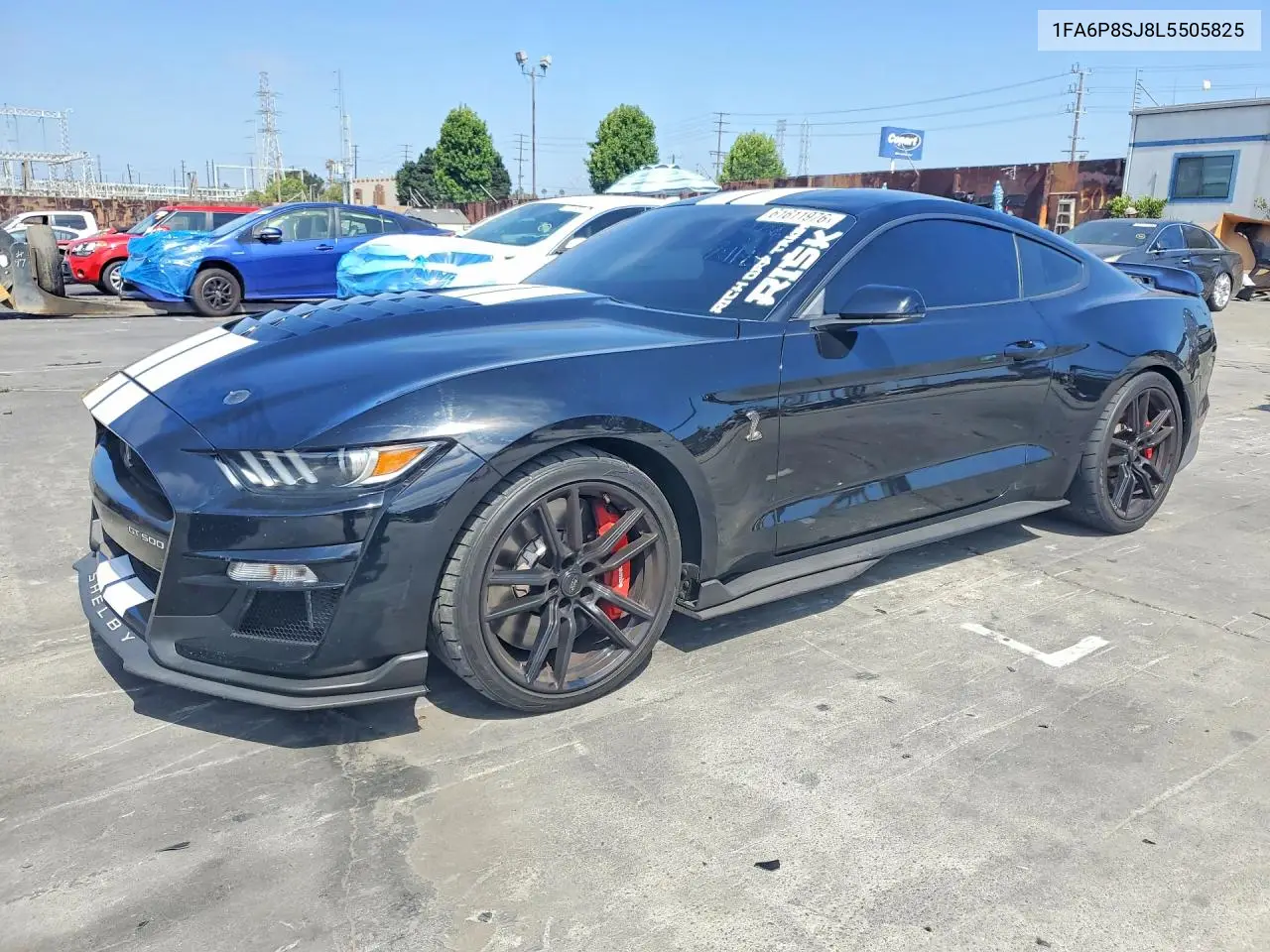 Auction sale of the 2020 Ford Mustang , vin: 1FA6P8SJ8L5505825, lot number: 61611976