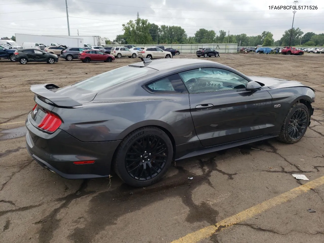 Auction sale of the 2020 Ford Mustang , vin: 1FA6P8CF0L5171526, lot number: 64290014