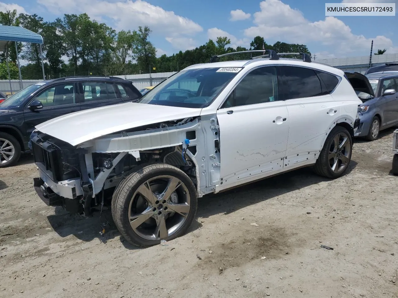 Auction sale of the 2024 Genesis GV80 , vin: KMUHCESC5RU172493, lot number: 55540354