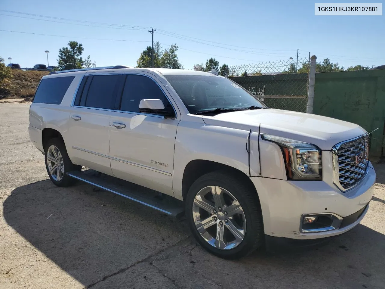 Auction sale of the 2019 GMC Yukon , vin: 1GKS1HKJ3KR107881, lot number: 75206064