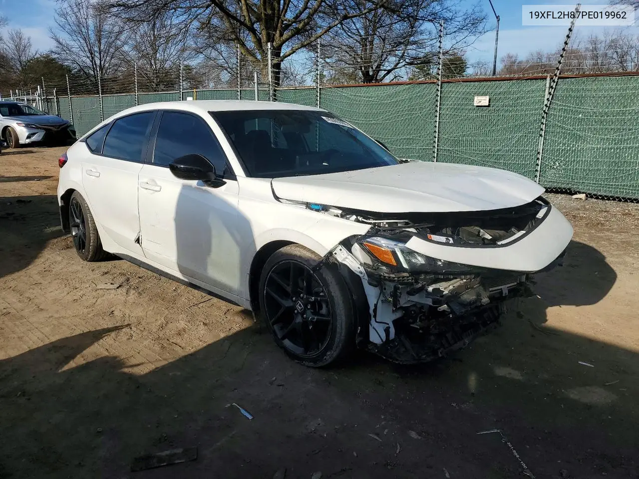 Auction sale of the 2023 Honda Civic , vin: 19XFL2H87PE019962, lot number: 45505566