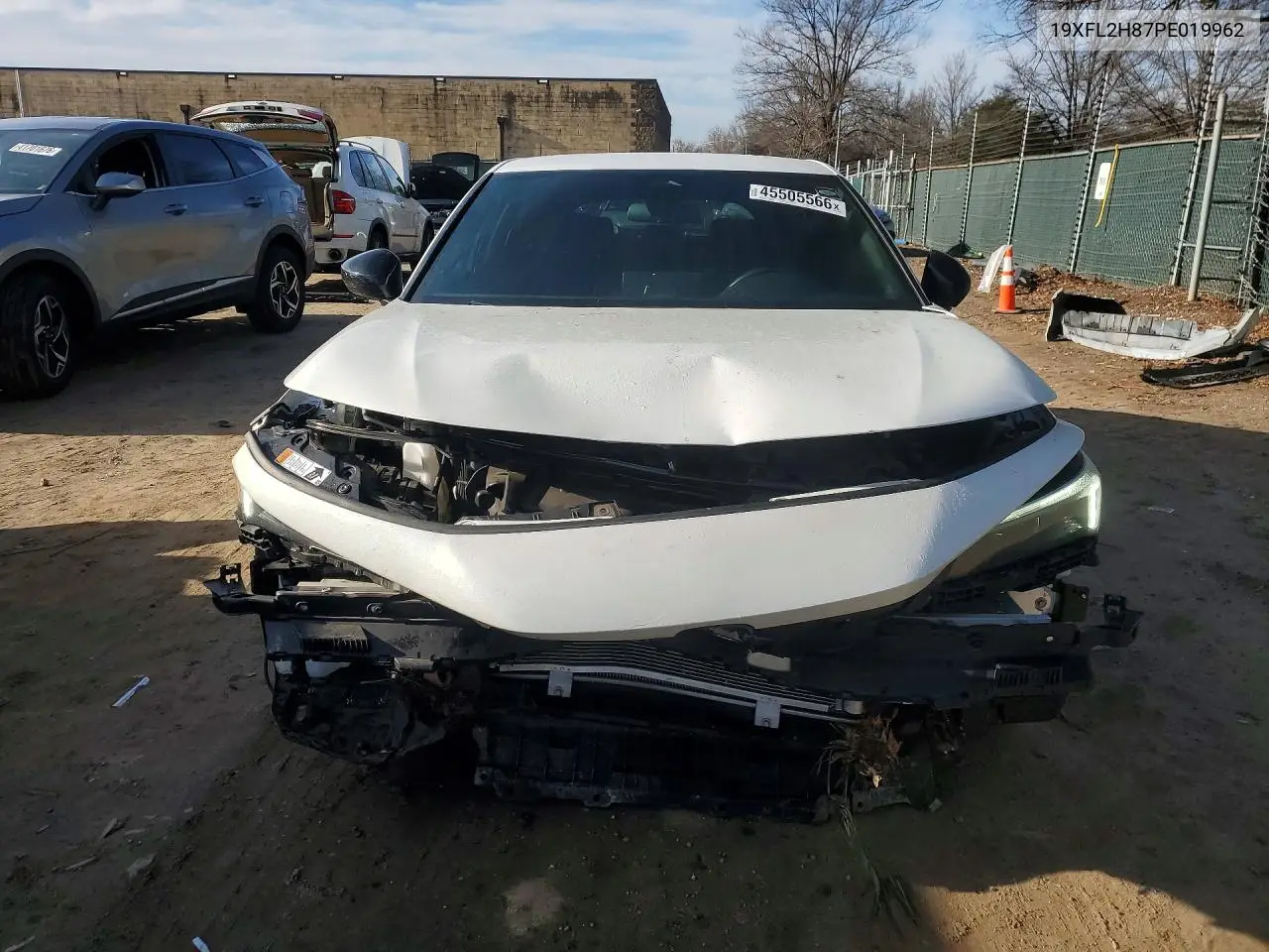 Auction sale of the 2023 Honda Civic , vin: 19XFL2H87PE019962, lot number: 45505566
