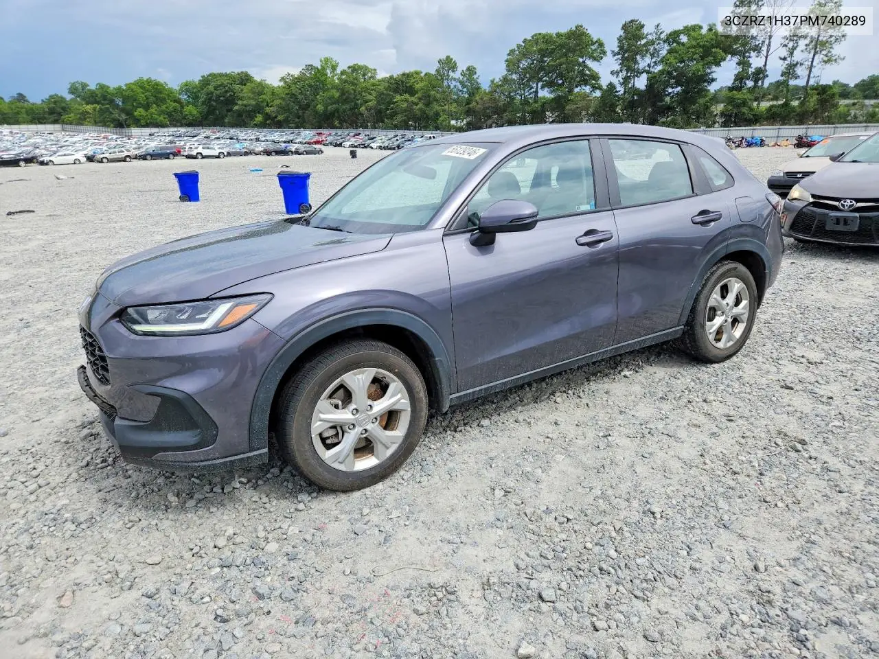 Auction sale of the 2023 Honda HR V , vin: 3CZRZ1H37PM740289, lot number: 55129246