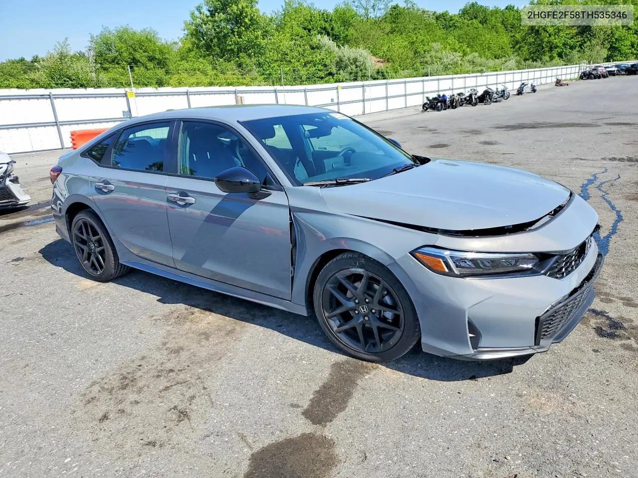 Auction sale of the 2026 Honda Civic , vin: 2HGFE2F58TH535346, lot number: 55374486