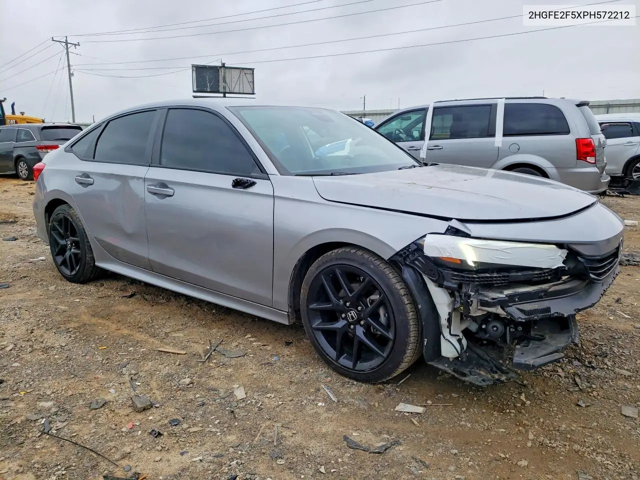Auction sale of the 2023 Honda Civic , vin: 2HGFE2F5XPH572212, lot number: 51802496