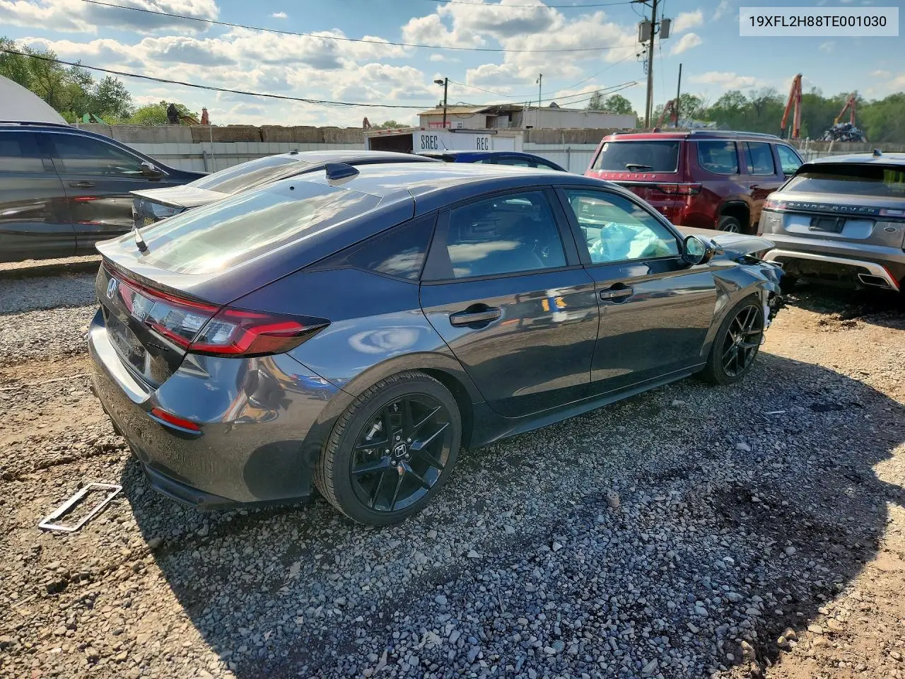 Auction sale of the 2026 Honda Civic , vin: 19XFL2H88TE001030, lot number: 52012546