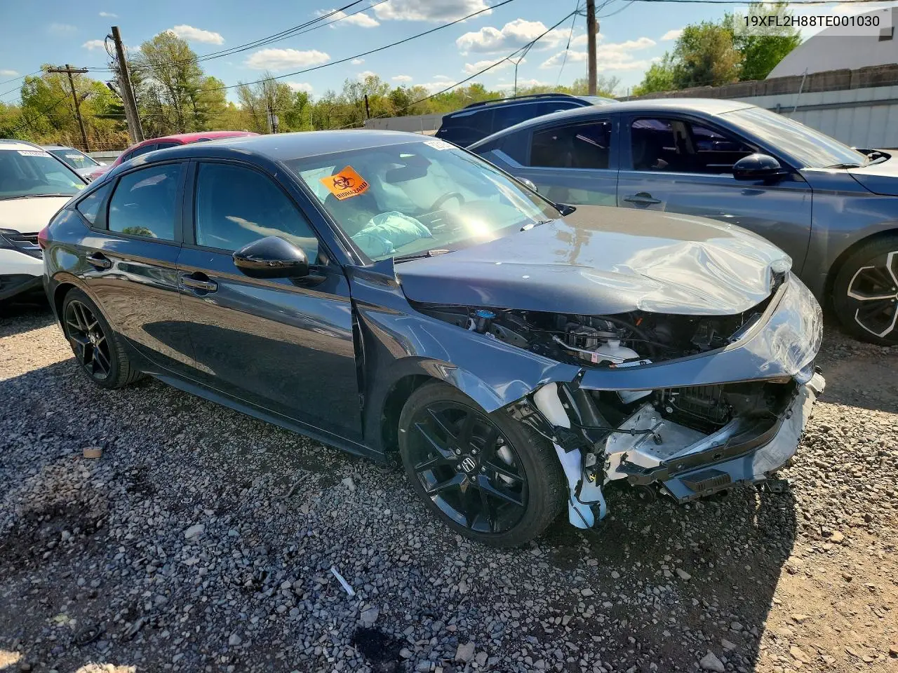 Auction sale of the 2026 Honda Civic , vin: 19XFL2H88TE001030, lot number: 52012546