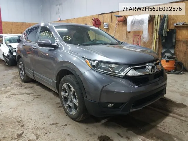 Auction sale of the 2018 Honda CR V , vin: 7FARW2H56JE022576, lot number: 31853191