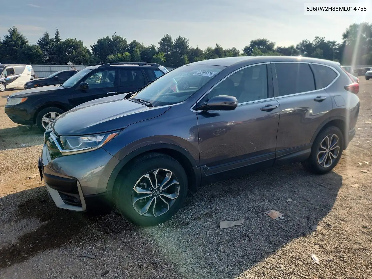Auction sale of the 2021 Honda CR V , vin: 5J6RW2H88ML014755, lot number: 59708776
