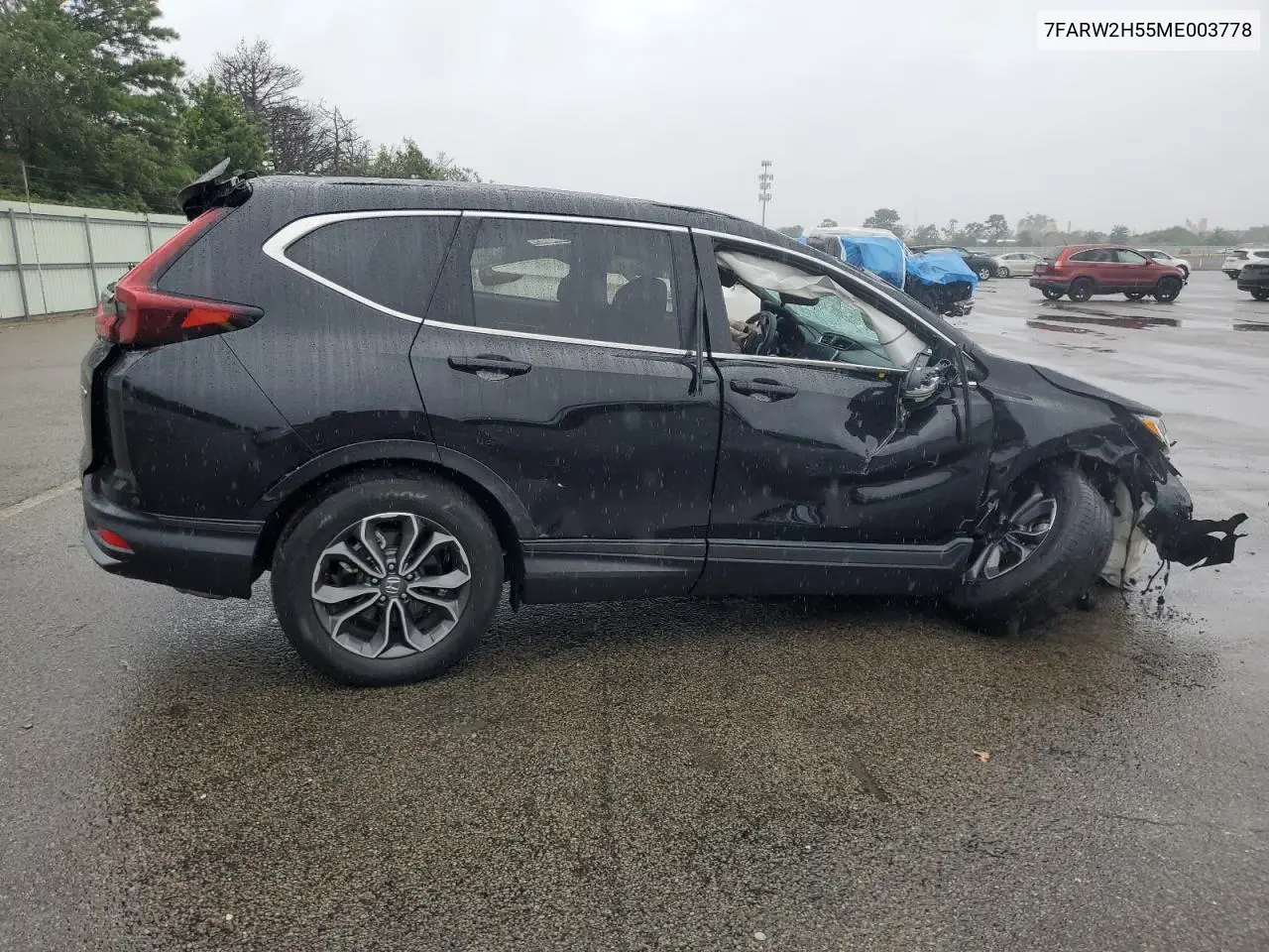 Auction sale of the 2021 Honda CR V , vin: 7FARW2H55ME003778, lot number: 69394175
