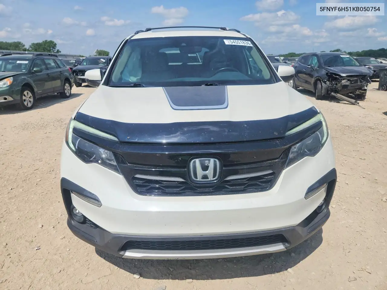 Auction sale of the 2019 Honda Pilot , vin: 5FNYF6H51KB050754, lot number: 54551836