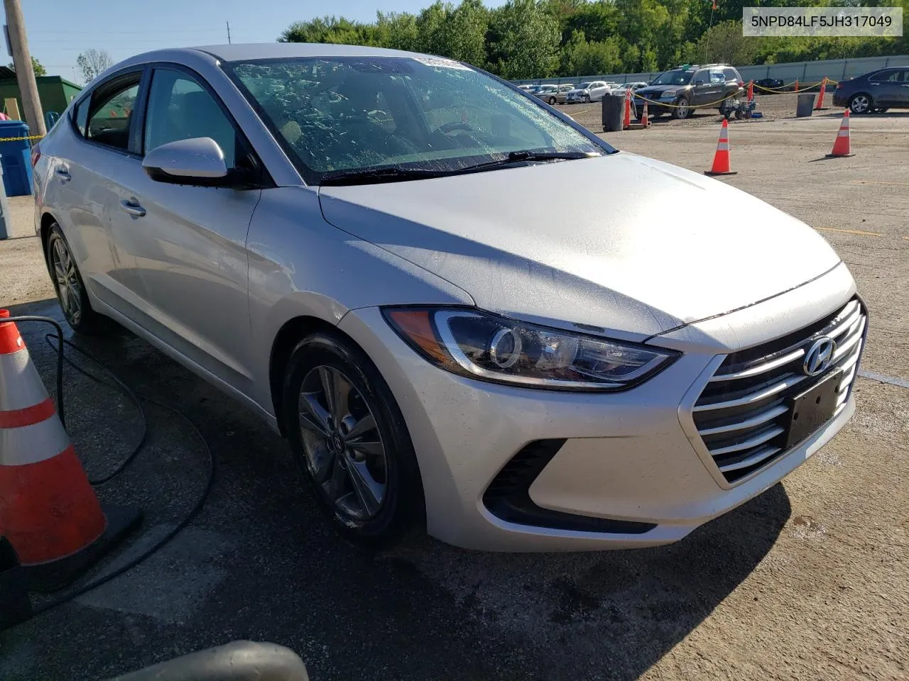 Auction sale of the 2018 Hyundai Elantra , vin: 5NPD84LF5JH317049, lot number: 56313074