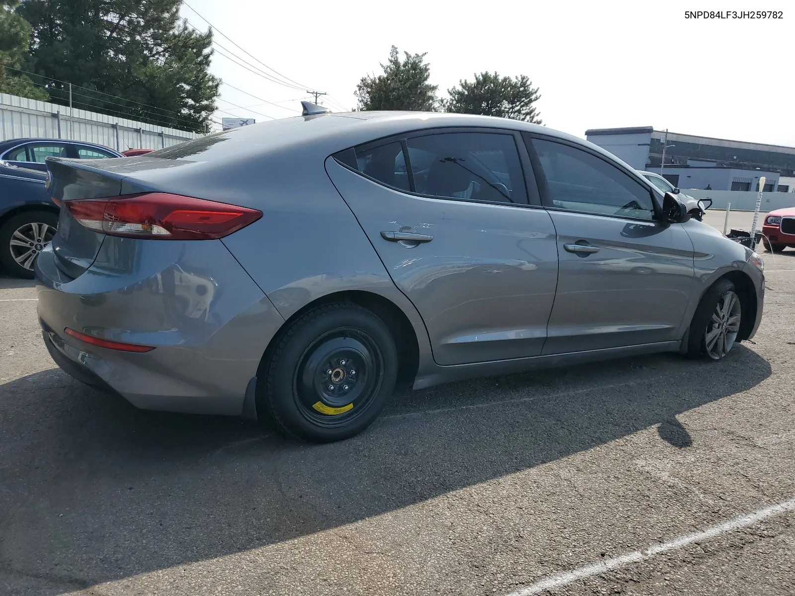 Auction sale of the 2018 Hyundai Elantra , vin: 5NPD84LF3JH259782, lot number: 68097694