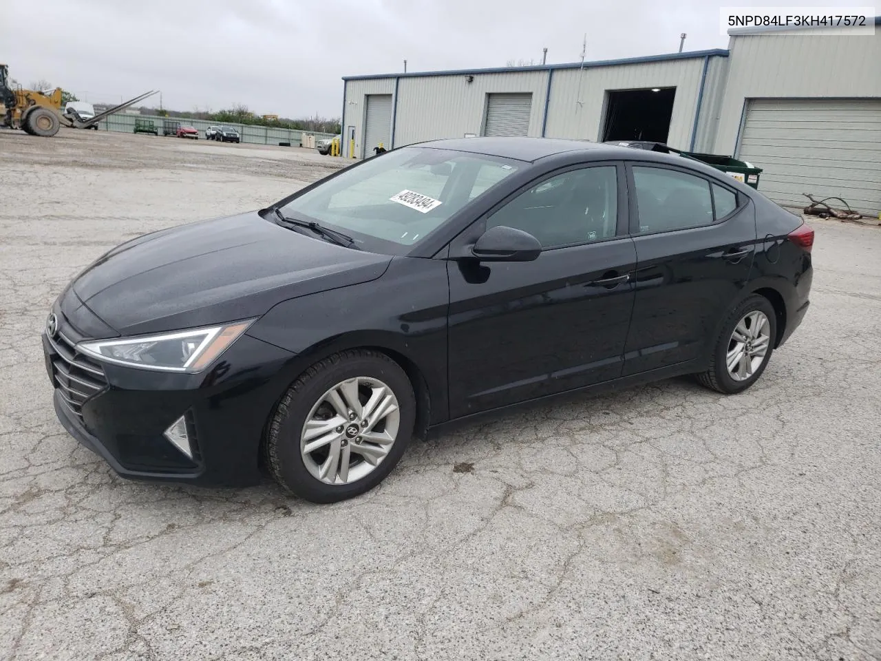 Auction sale of the 2019 Hyundai Elantra , vin: 5NPD84LF3KH417572, lot number: 49283494