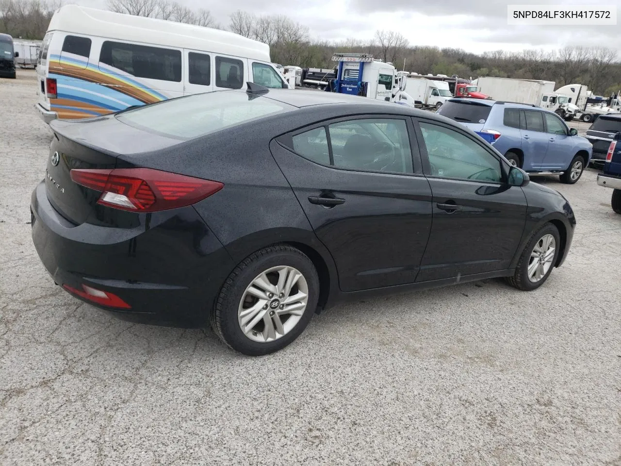 Auction sale of the 2019 Hyundai Elantra , vin: 5NPD84LF3KH417572, lot number: 49283494