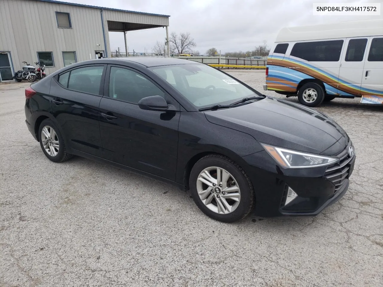 Auction sale of the 2019 Hyundai Elantra , vin: 5NPD84LF3KH417572, lot number: 49283494