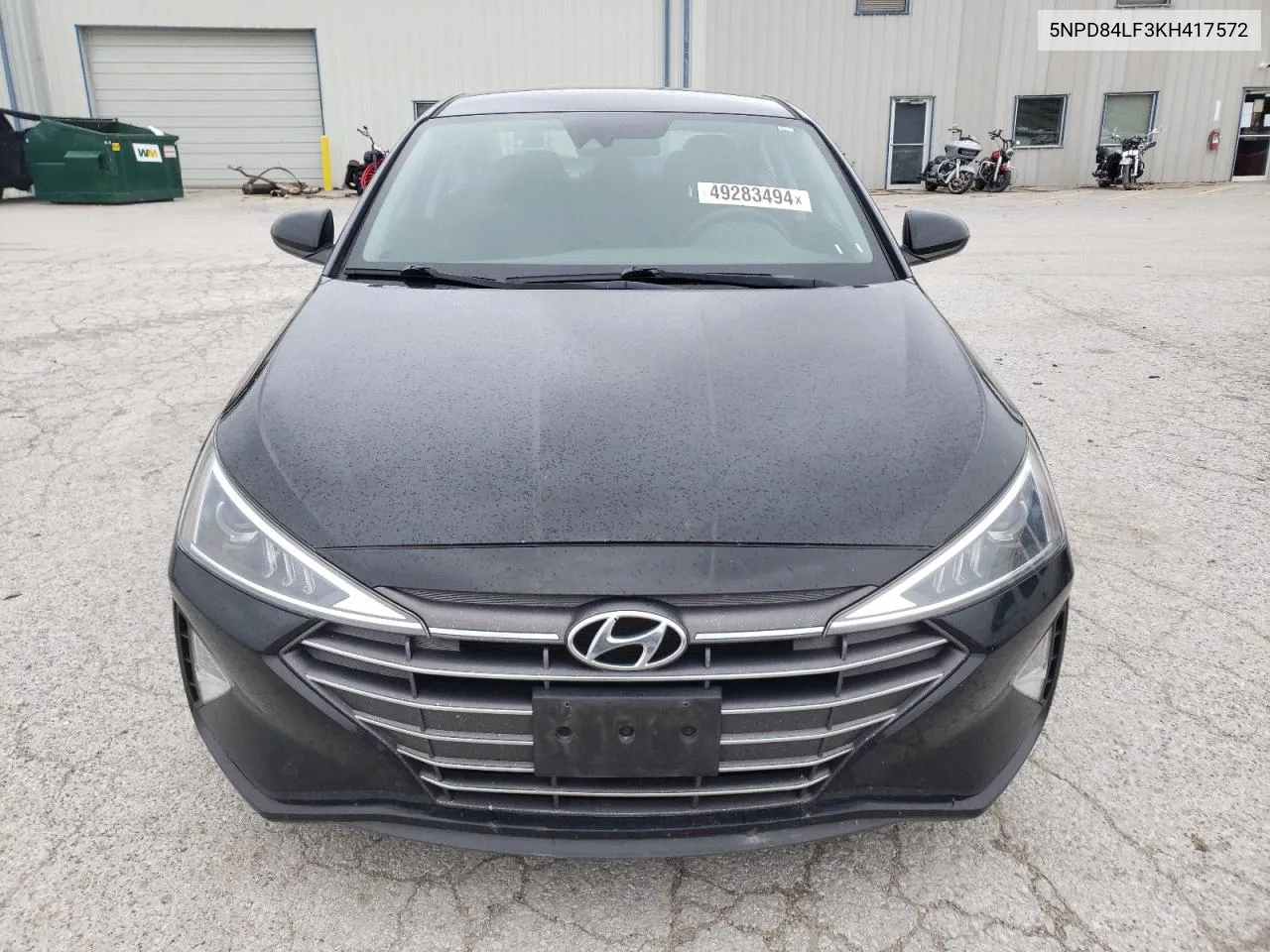 Auction sale of the 2019 Hyundai Elantra , vin: 5NPD84LF3KH417572, lot number: 49283494