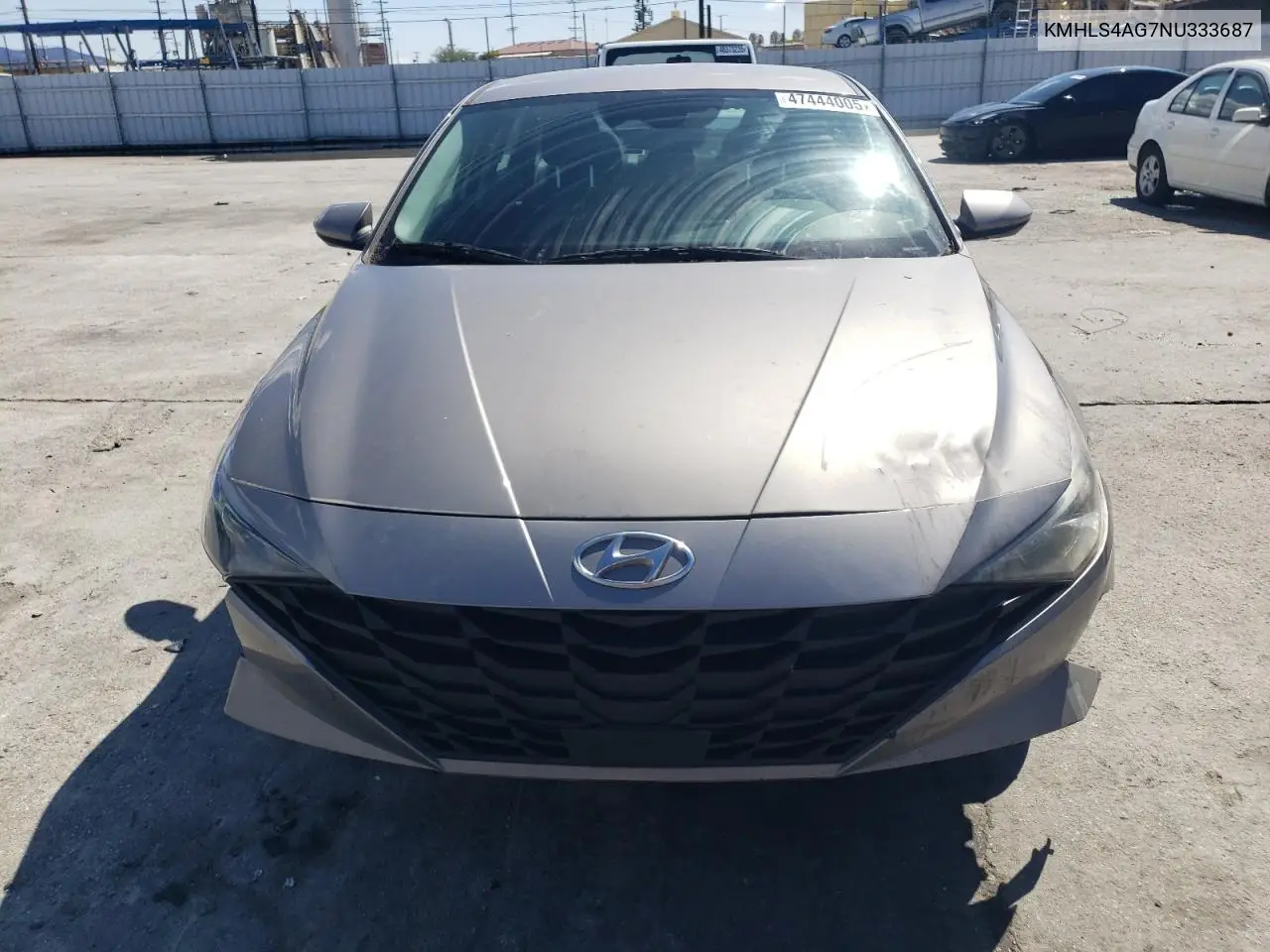 Auction sale of the 2022 Hyundai Elantra , vin: KMHLS4AG7NU333687, lot number: 47444005