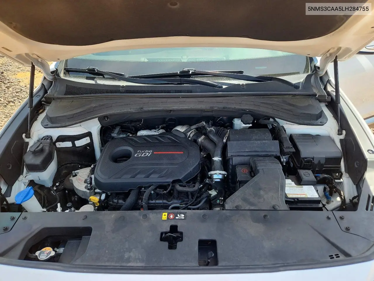 Auction sale of the 2020 Hyundai Santa Fe , vin: 5NMS3CAA5LH284755, lot number: 59066946