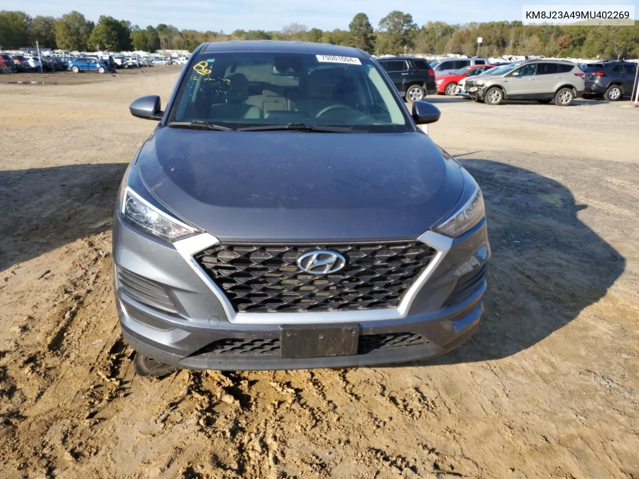 Auction sale of the 2021 Hyundai Tucson , vin: KM8J23A49MU402269, lot number: 79001004