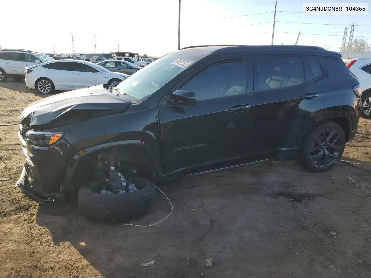 Auction sale of the 2024 Jeep Compass , vin: 3C4NJDCN8RT104365, lot number: 48028305