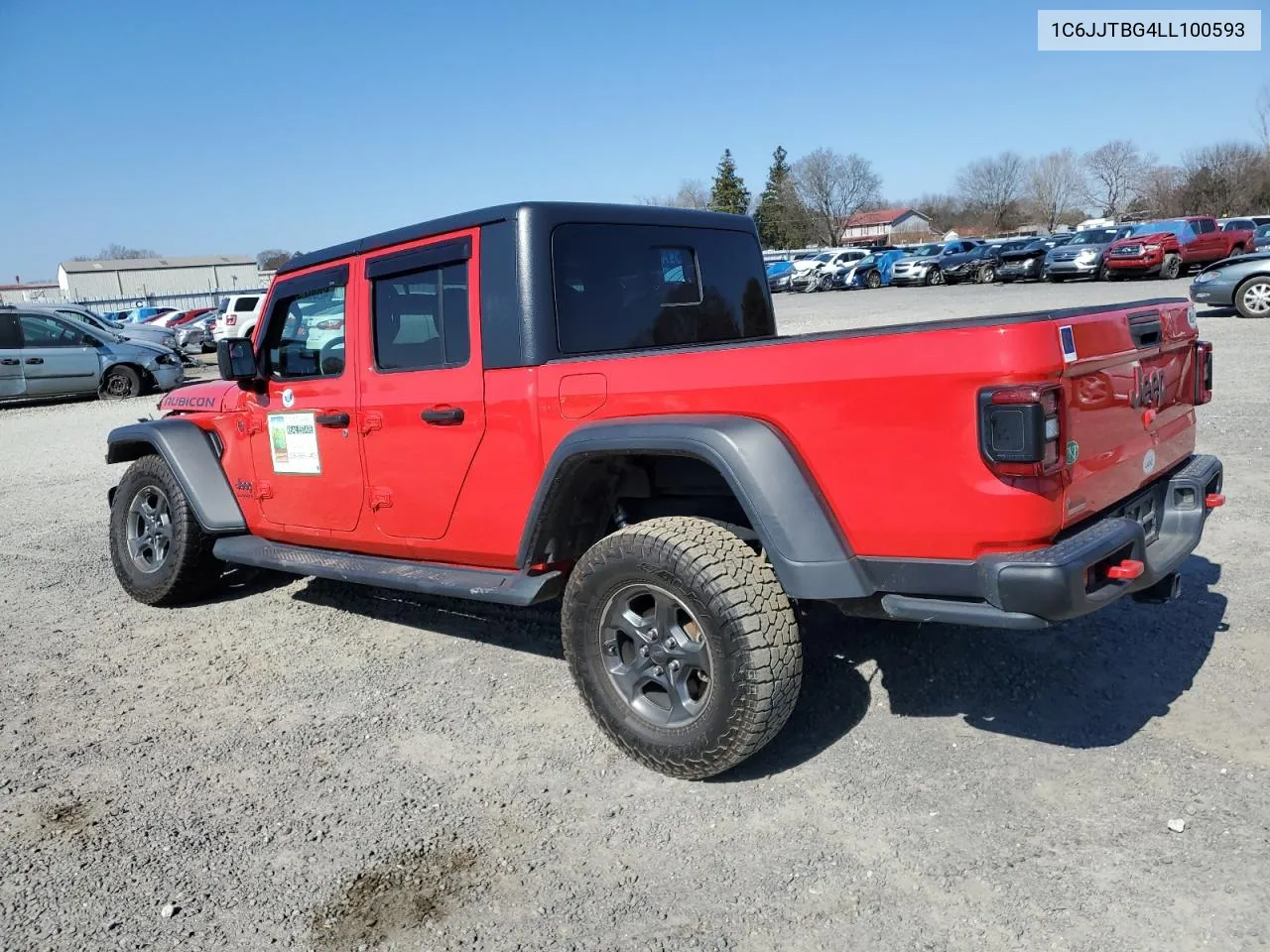 Auction sale of the 2020 Jeep Gladiator , vin: 1C6JJTBG4LL100593, lot number: 42002584
