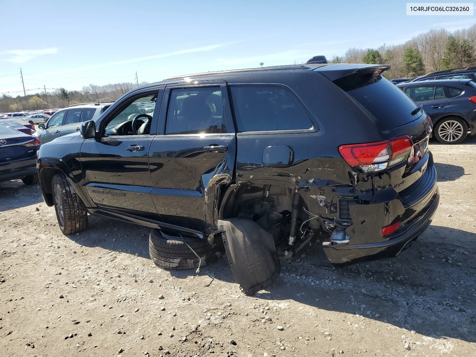 Auction sale of the 2020 Jeep Grand Cherokee , vin: 1C4RJFCG6LC326260, lot number: 49929164