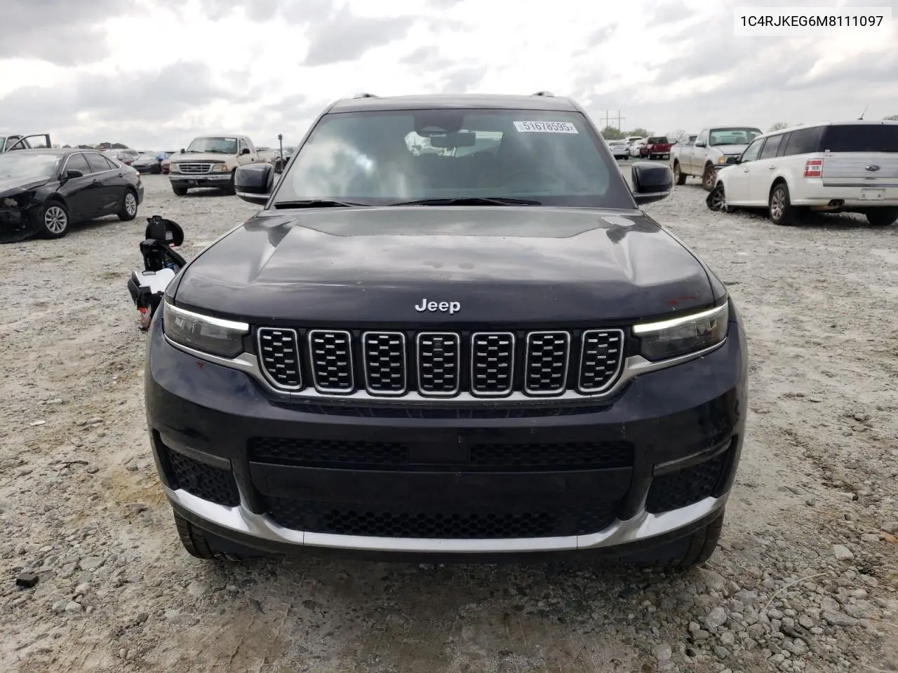 Auction sale of the 2021 Jeep Grand Cherokee , vin: 1C4RJKEG6M8111097, lot number: 51678595