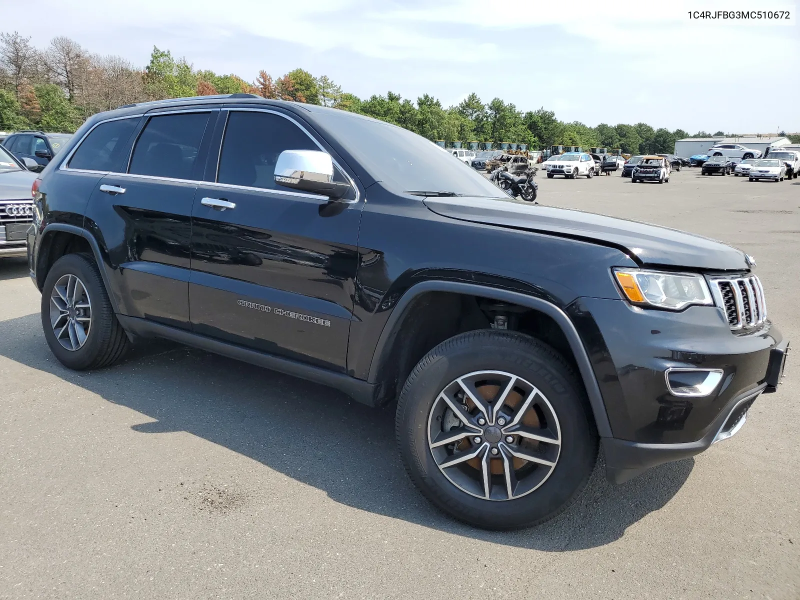 Auction sale of the 2021 Jeep Grand Cherokee , vin: 1C4RJFBG3MC510672, lot number: 62920434