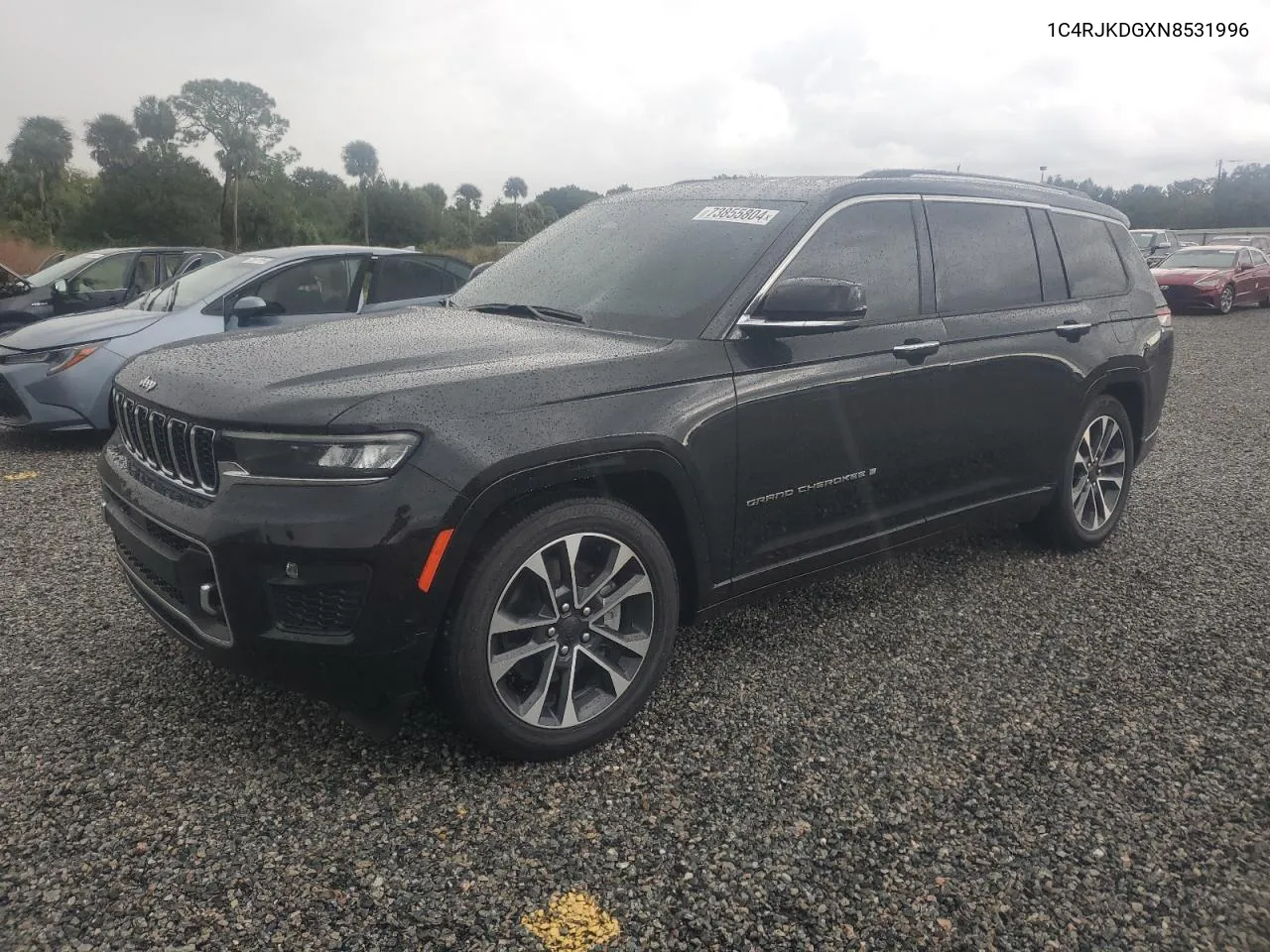 Auction sale of the 2022 Jeep Grand Cherokee , vin: 1C4RJKDGXN8531996, lot number: 73855804