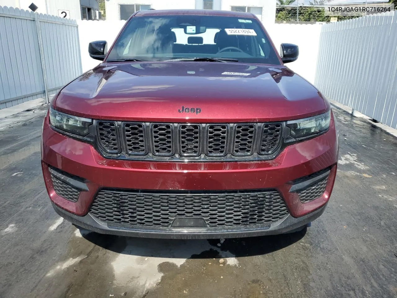 Auction sale of the 2024 Jeep Grand Cherokee , vin: 1C4RJGAG1RC716264, lot number: 55221894