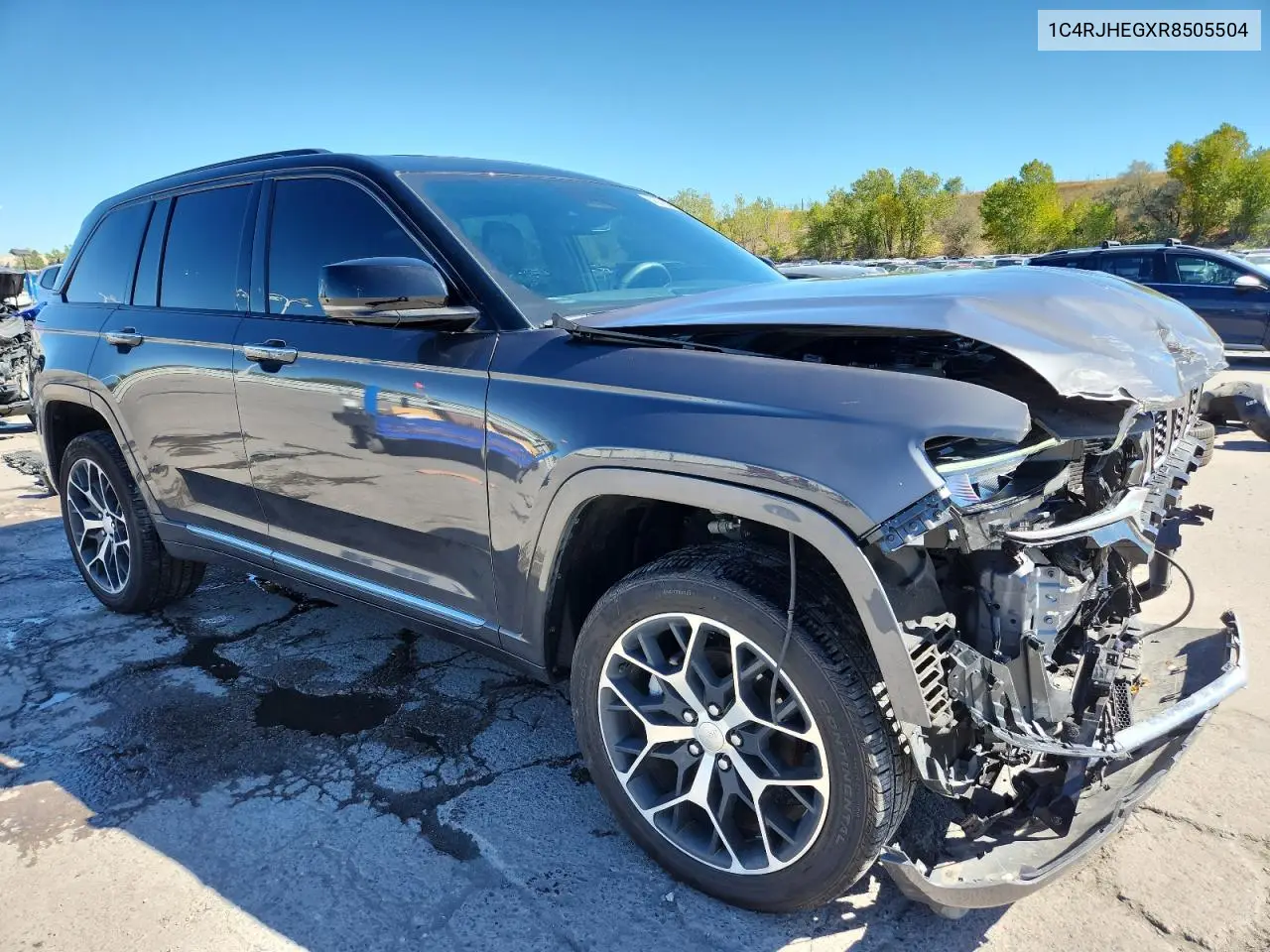 Auction sale of the 2024 Jeep Grand Cherokee , vin: 1C4RJHEGXR8505504, lot number: 84574905