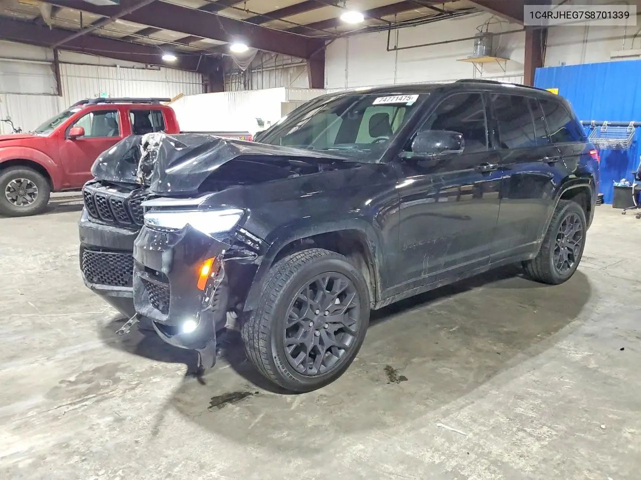 Auction sale of the 2025 Jeep Grand Cherokee , vin: 1C4RJHEG7S8701339, lot number: 74771475