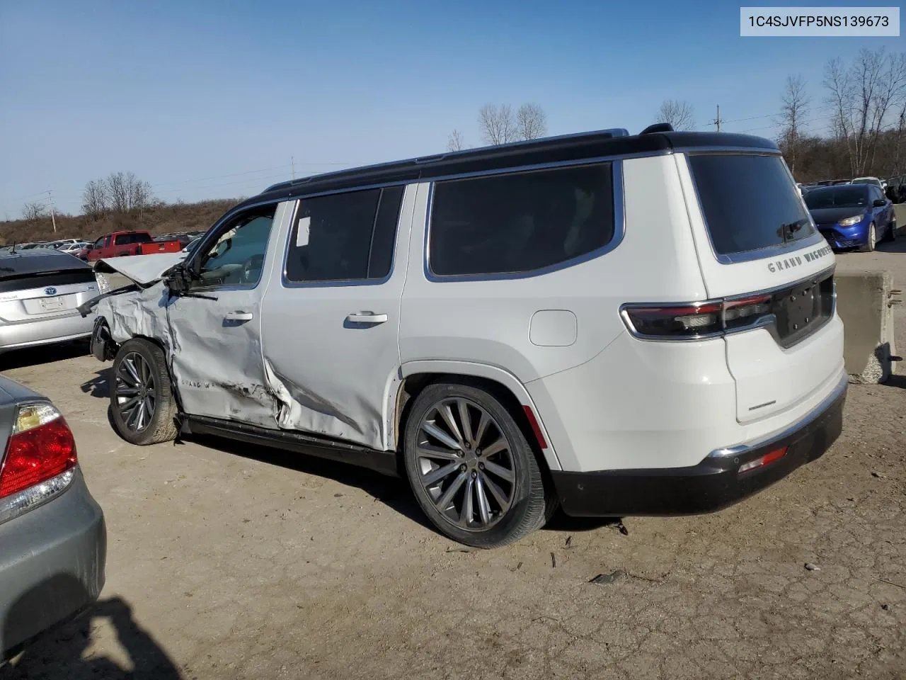 Auction sale of the 2022 Jeep Grand Wagoneer , vin: 1C4SJVFP5NS139673, lot number: 42014145