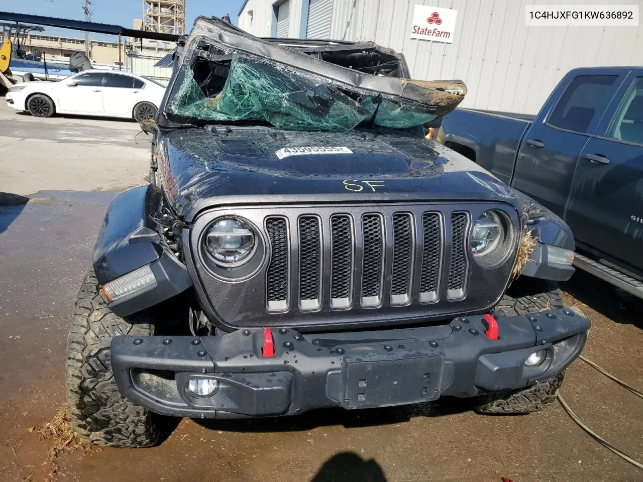Auction sale of the 2019 Jeep Wrangler , vin: 1C4HJXFG1KW636892, lot number: 43595555