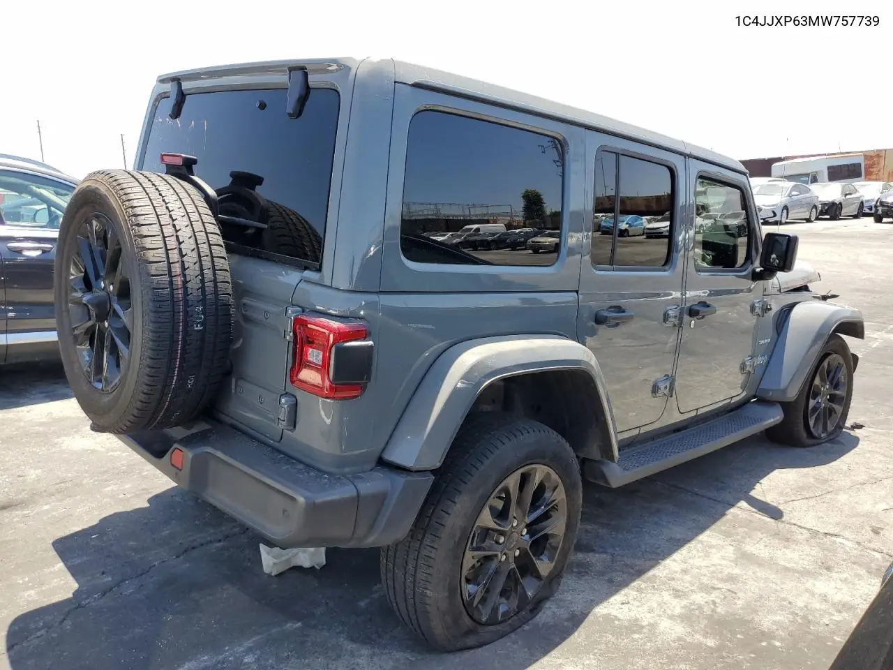 Auction sale of the 2021 Jeep Wrangler , vin: 1C4JJXP63MW757739, lot number: 61764623