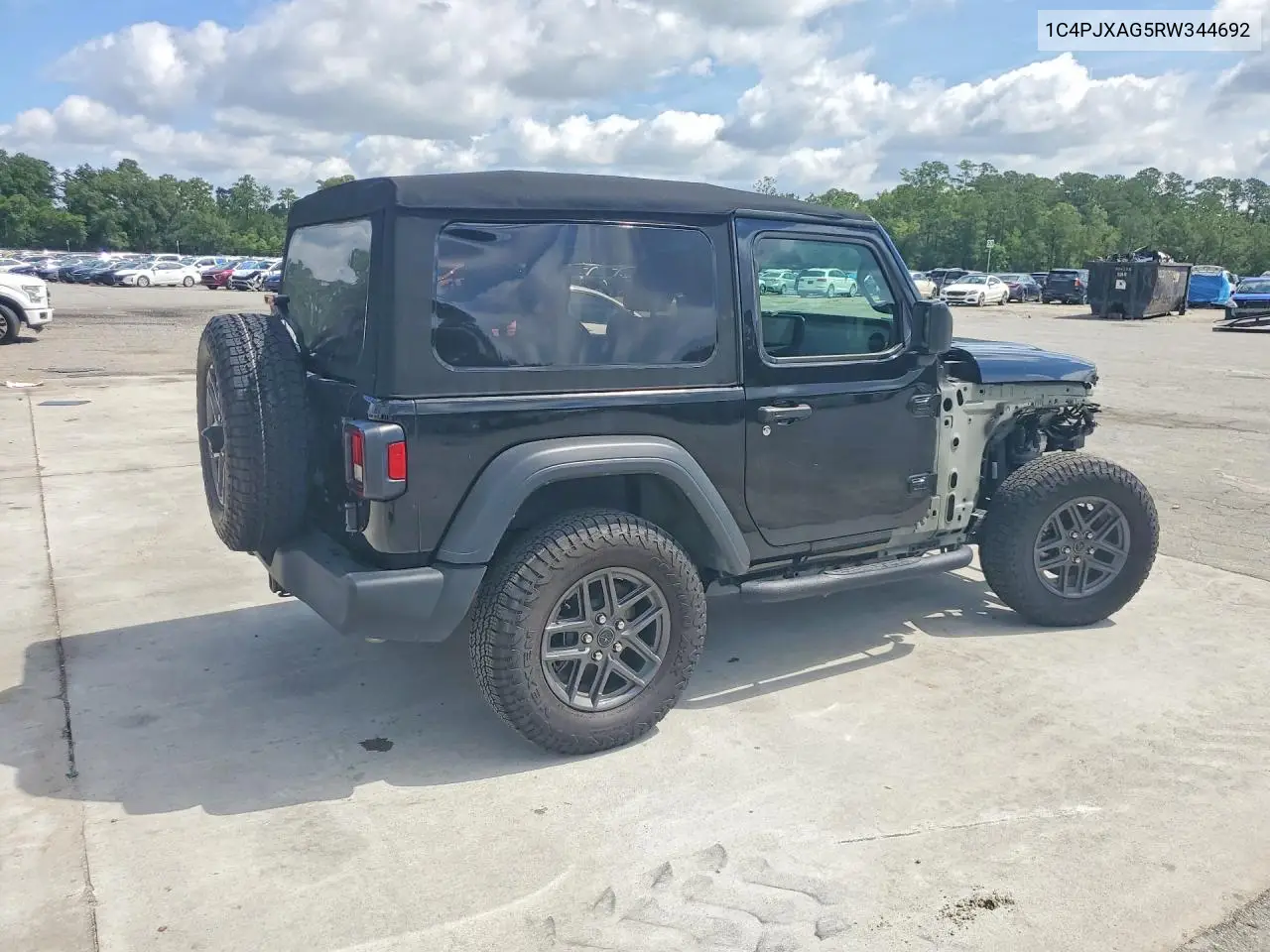 Auction sale of the 2024 Jeep Wrangler , vin: 1C4PJXAG5RW344692, lot number: 60633066